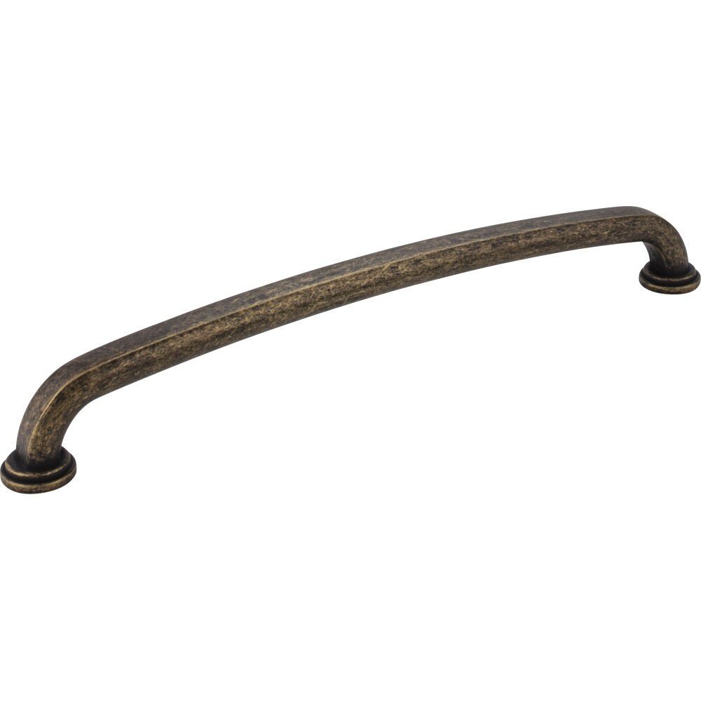 Jeffrey Alexander 527-12ABM-D distressed antique brass cabinet pull / appliance pull