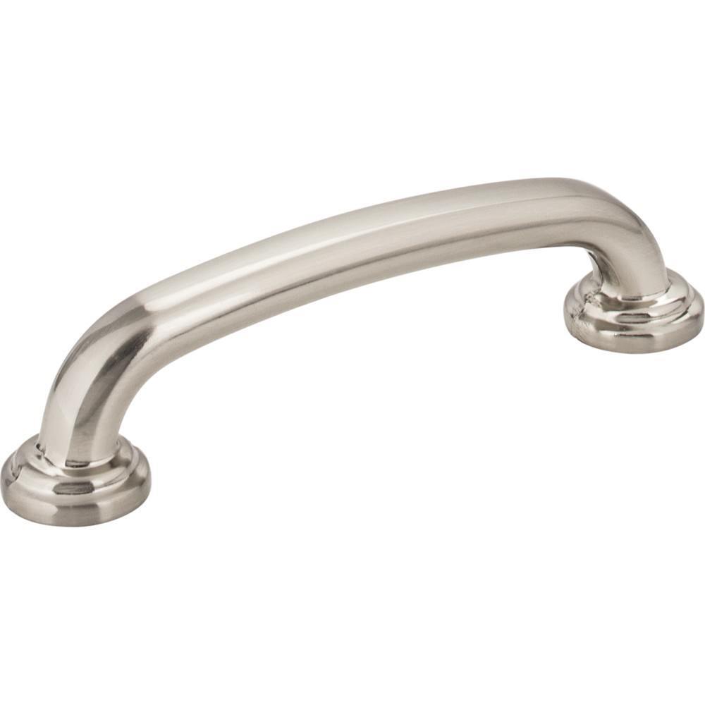 Jeffrey Alexander 527SN Bremen 1 cabinet drawer pull in black, additional view