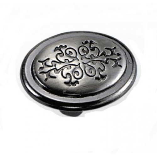 Laurey 53107 531 Cimarron 1-3/8" Oval Cabinet Knob Antique Copper