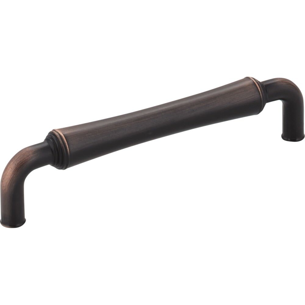Jeffrey Alexander 537-128DBAC brushed oil rubbed bronze cabinet drawer pull