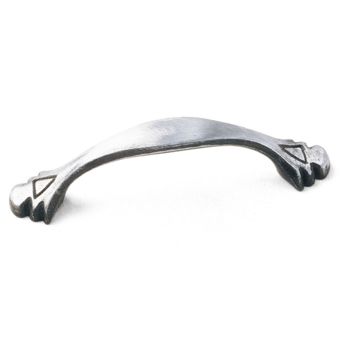 Laurey 53760 537 Native Romance 3" Zinc Cabinet Pull Satin Silverado