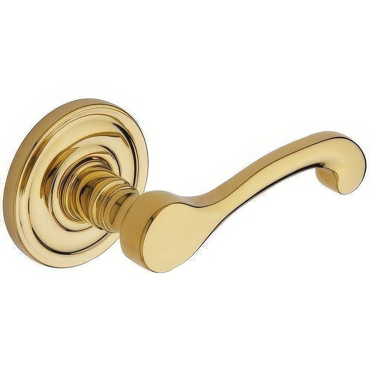 Baldwin 5445V031MR non lacquered brass dummy door lever