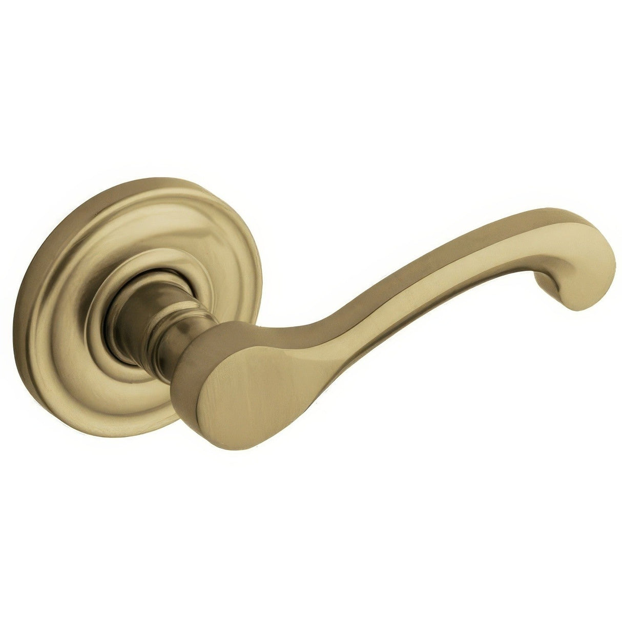 Baldwin 5445V033MR vintage brass dummy door lever