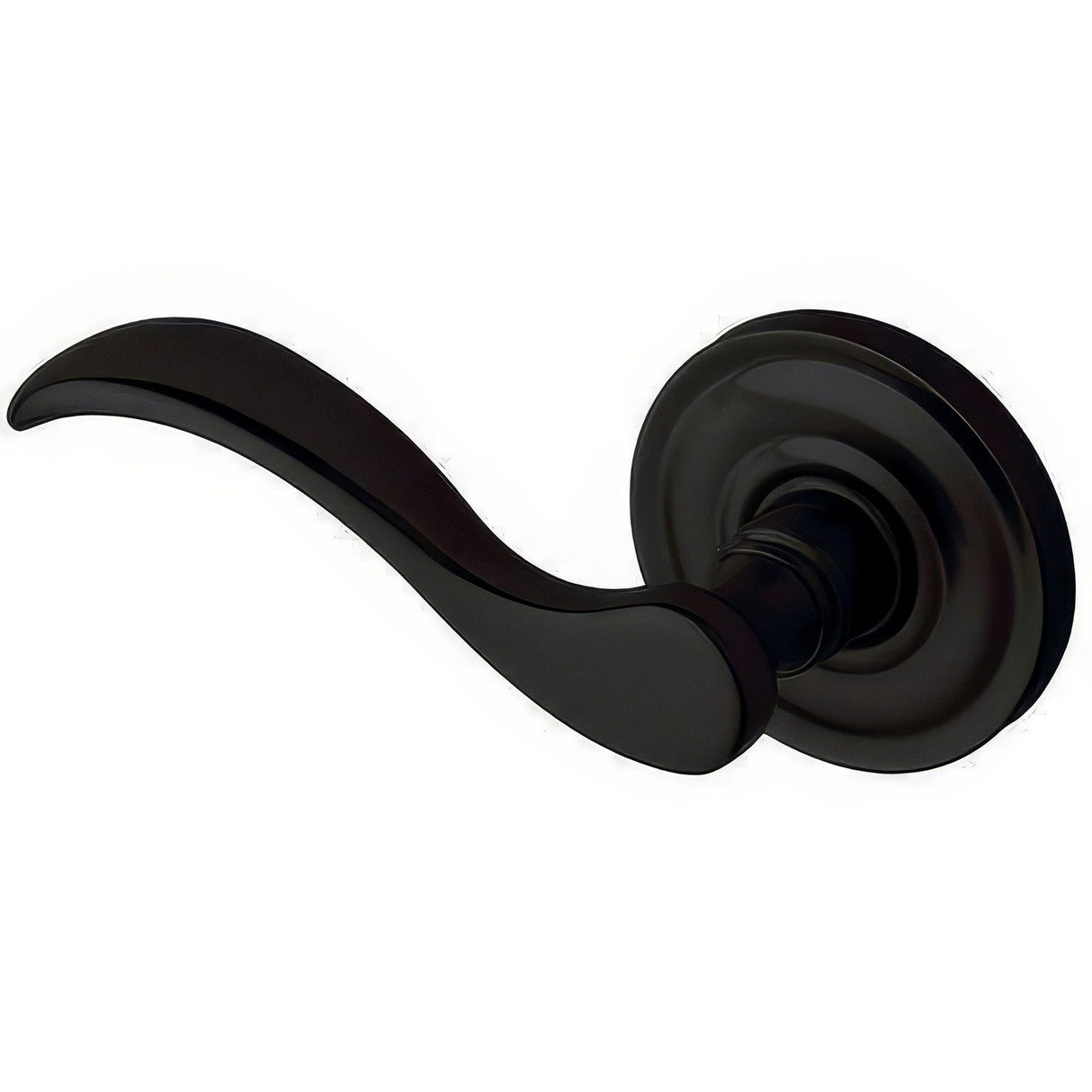 Baldwin 5455V190LMR satin black single dummy