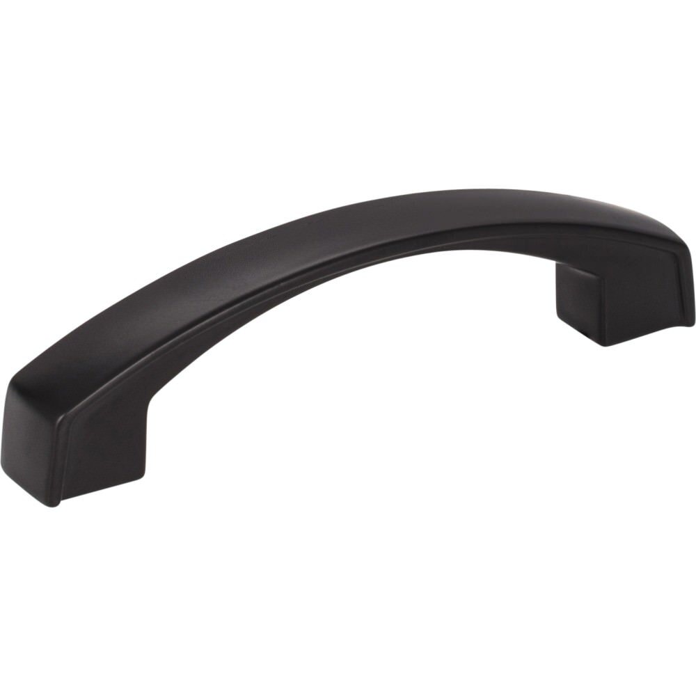 Jeffrey Alexander 549-96MB Merrick cabinet drawer pull in satin stainless, additional view