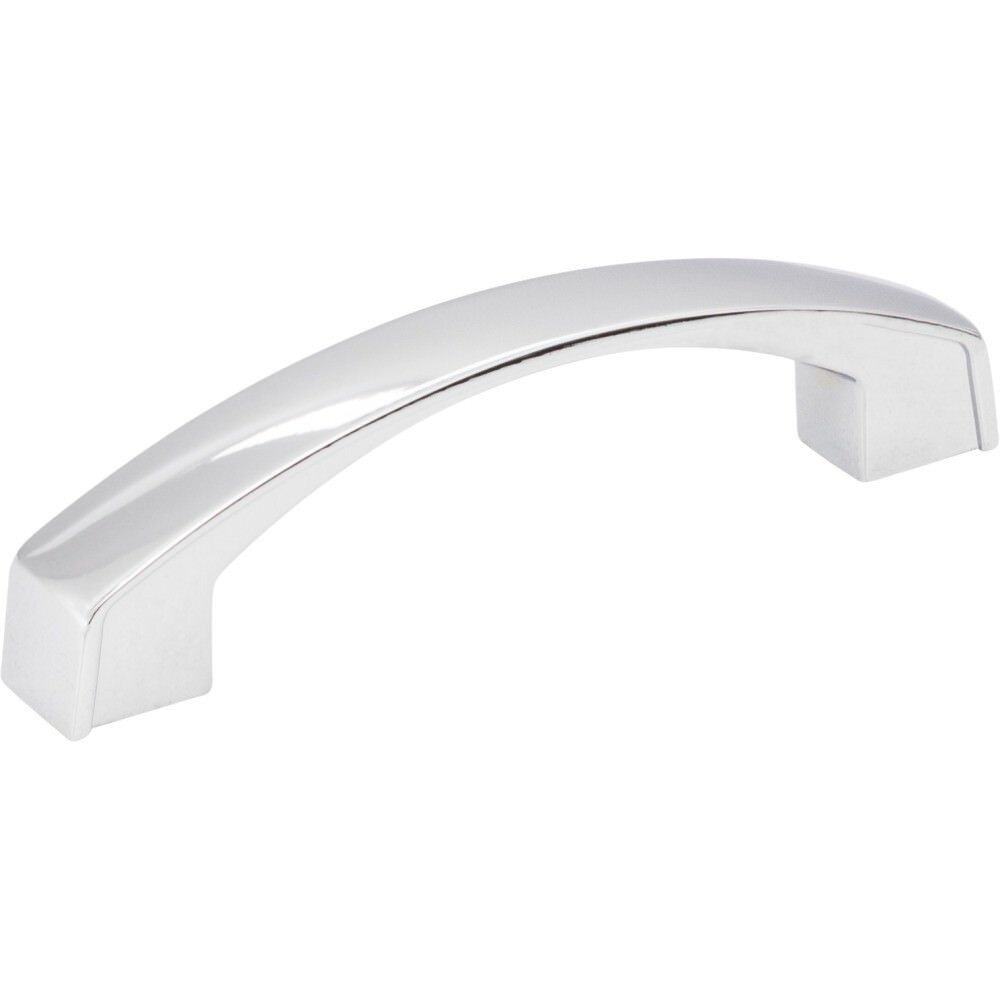 Jeffrey Alexander 549-96PC Merrick cabinet drawer pull in satin stainless, additional view