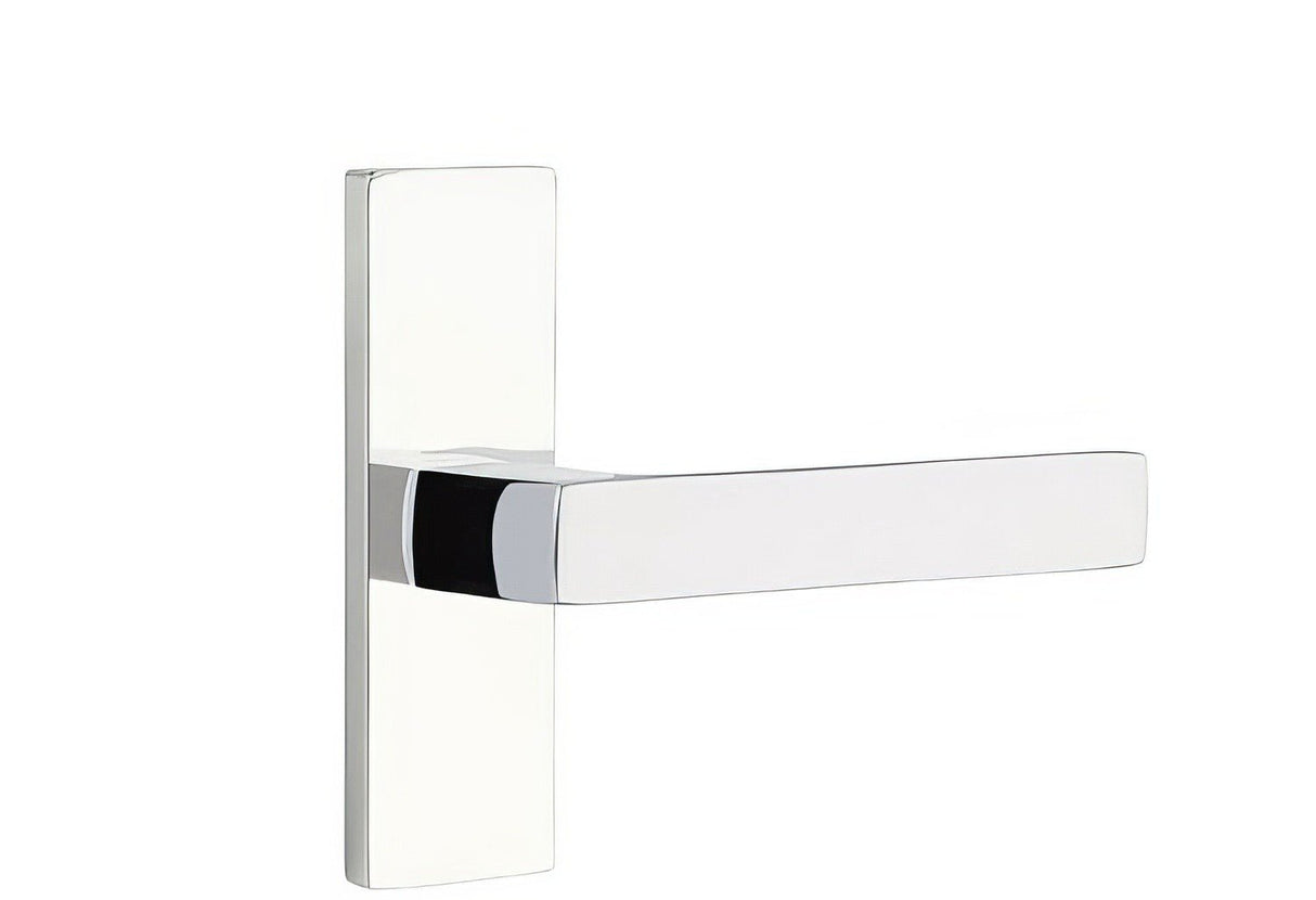Emtek 5507DTUS26RH polished chrome passage door lever
