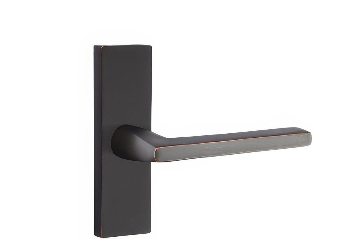 Emtek 5507HLOUS10BLH oil rubbed bronze passage door lever