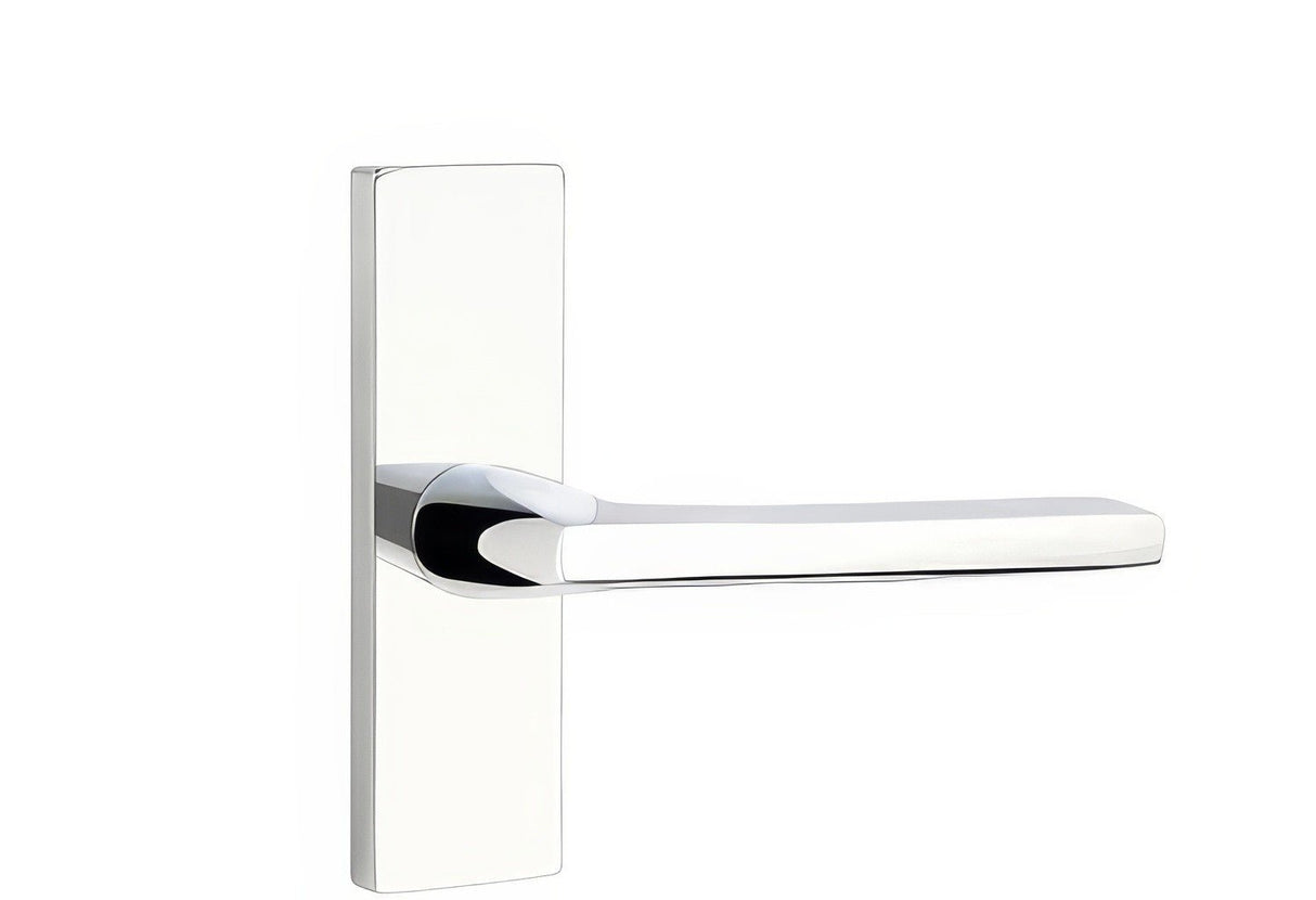 Emtek 5507HLOUS26LH polished chrome passage door lever