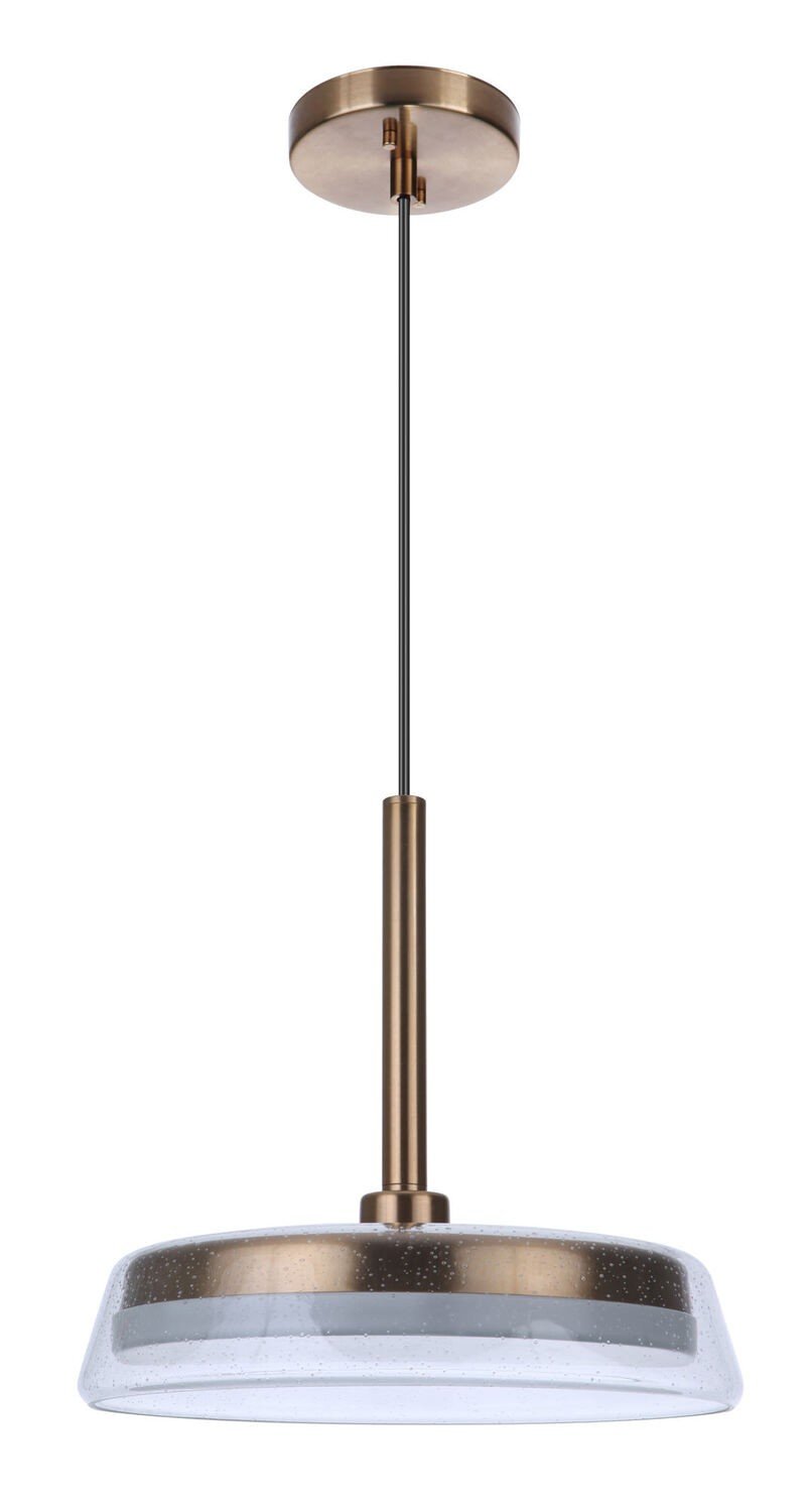 Craftmade 55192-SB-LED-LED Centric 14" LED Pendant Satin Brass