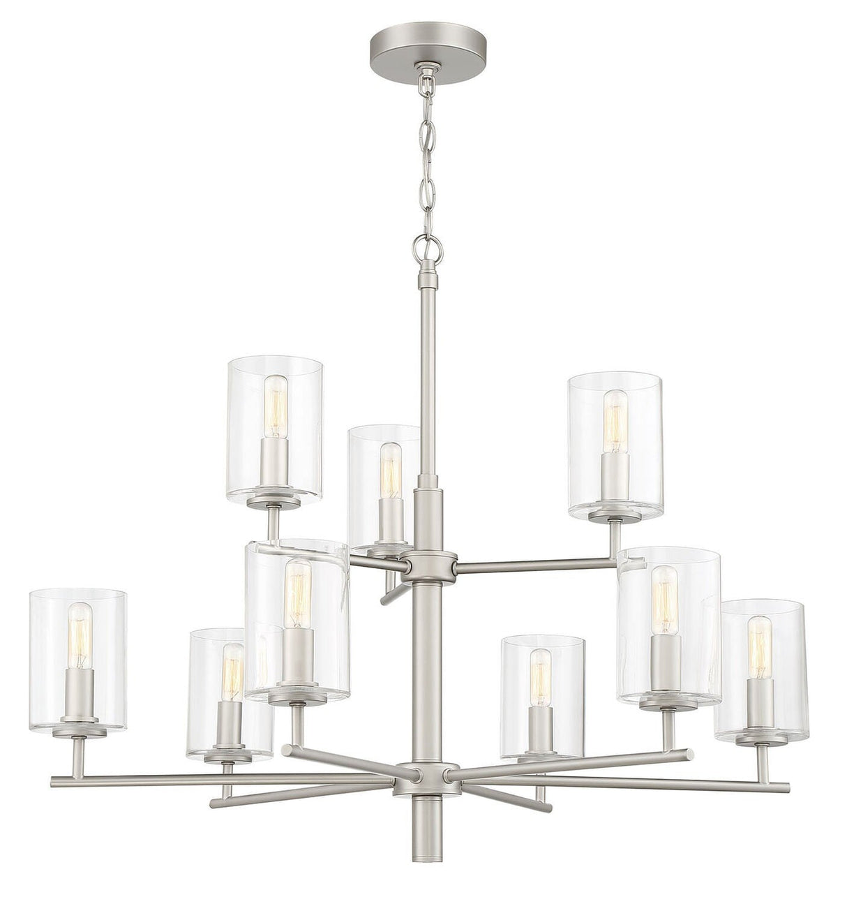 Craftmade 55629-SN satin nickel chandelier