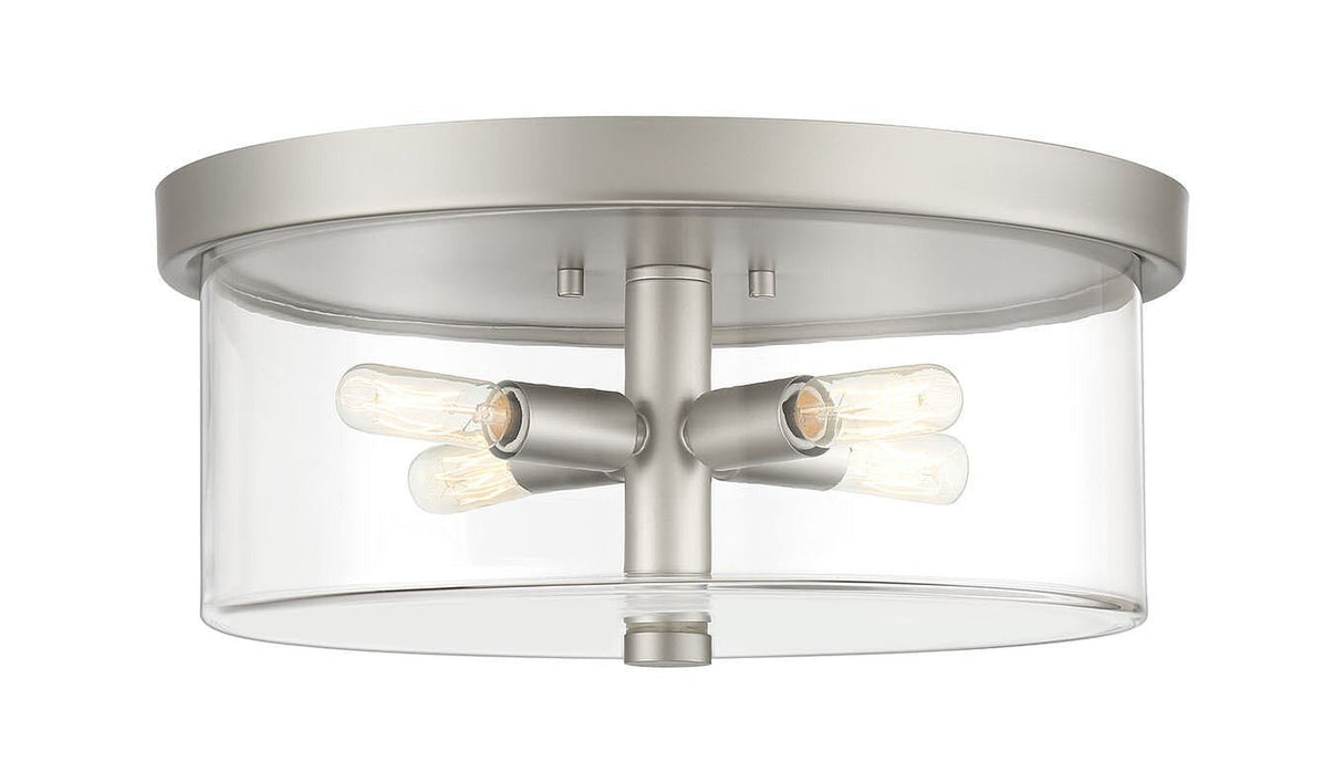 Craftmade 55684-SN satin nickel flushmount