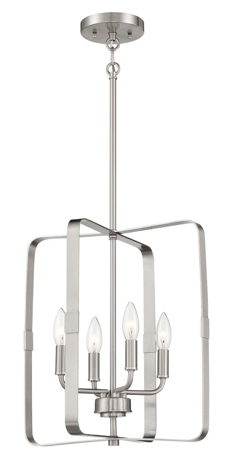 Craftmade 56034-BNK brushed polished nickel foyer