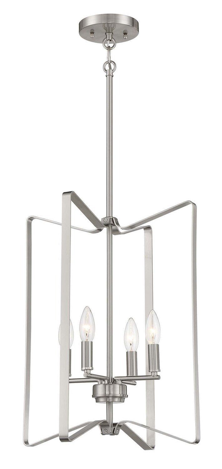 Craftmade 56134-BNK brushed polished nickel foyer