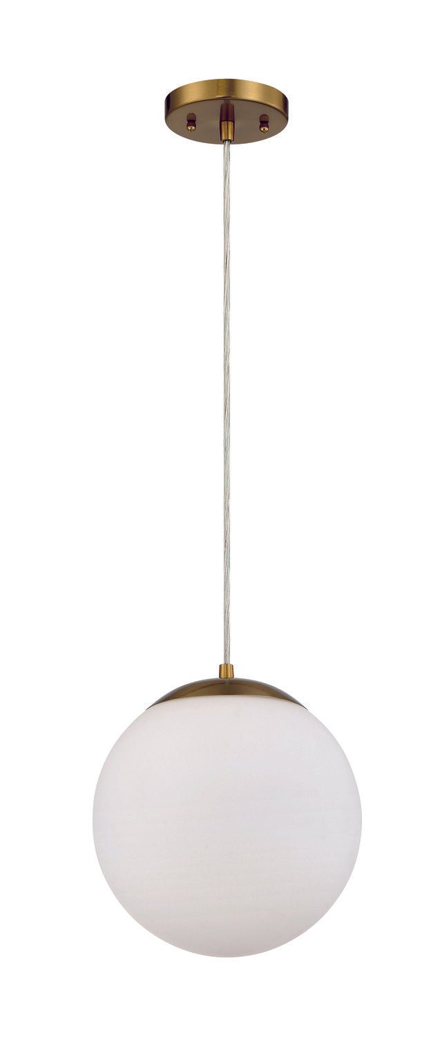 Craftmade 56891-SB-WG satin brass pendant