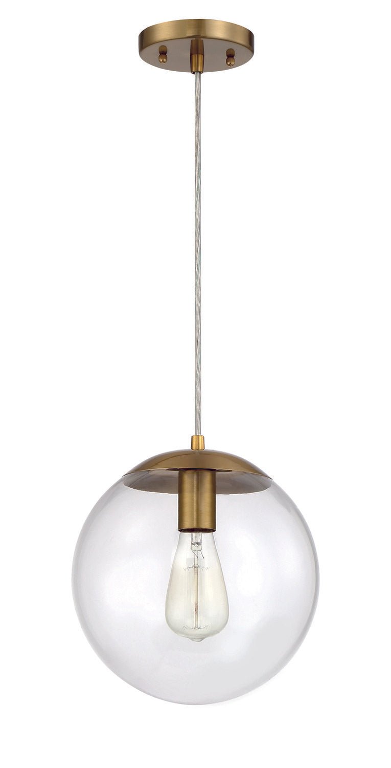 Craftmade 56891-SB satin brass pendant