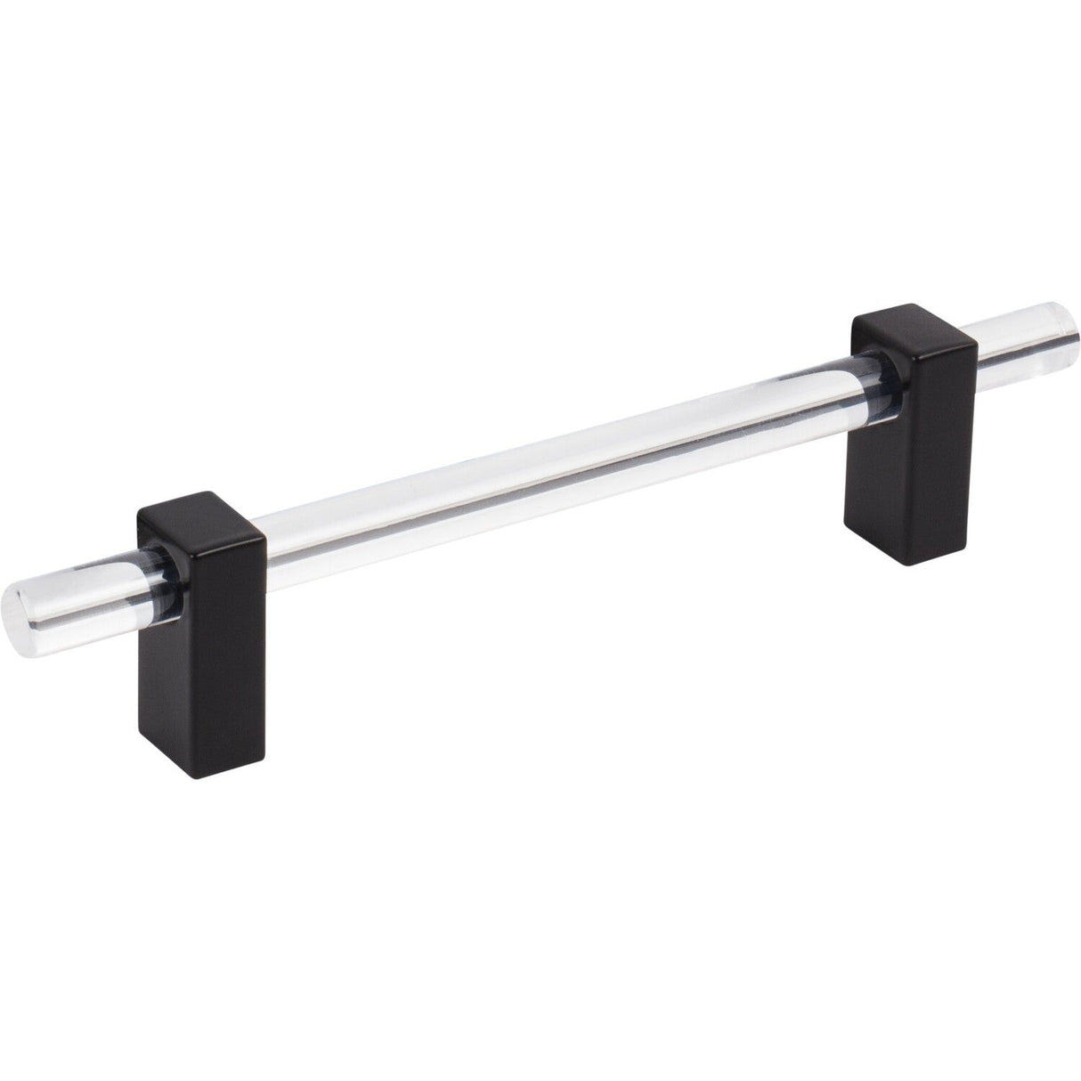 Jeffrey Alexander 578-128MB matte black cabinet drawer pull