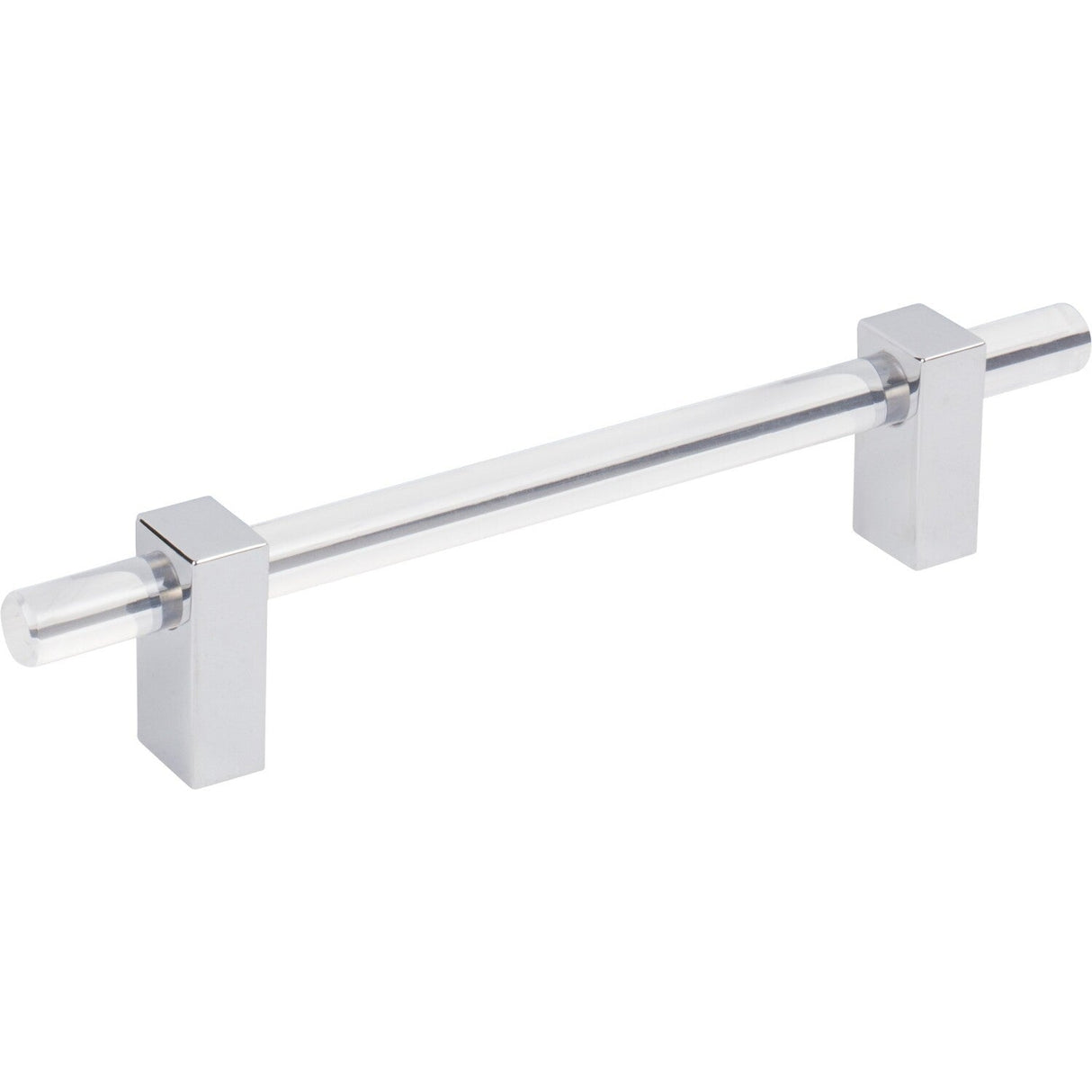 Jeffrey Alexander 578-128PC polished chrome cabinet drawer pull