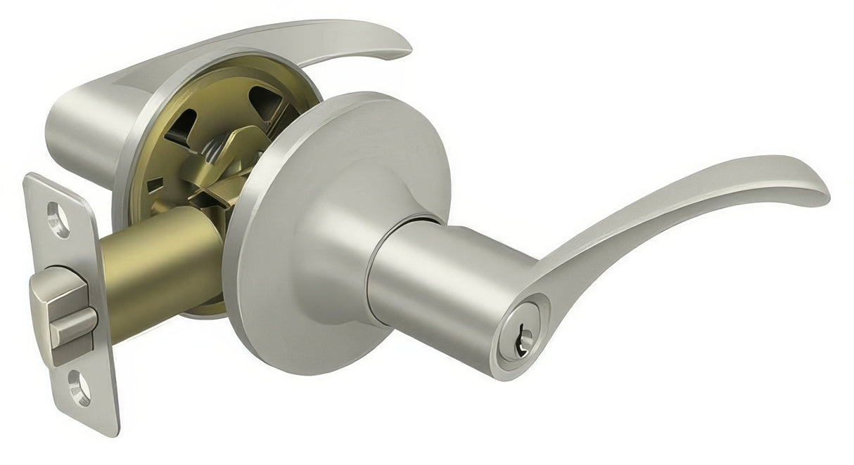 Deltana 5851 Right Hand Claremont Keyed Entry Door Lever