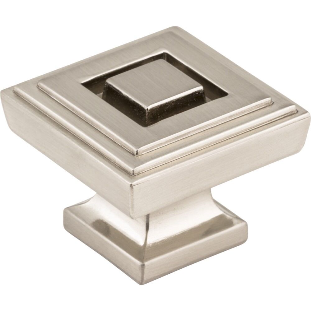 Jeffrey Alexander 585L-SN satin nickel cabinet knob