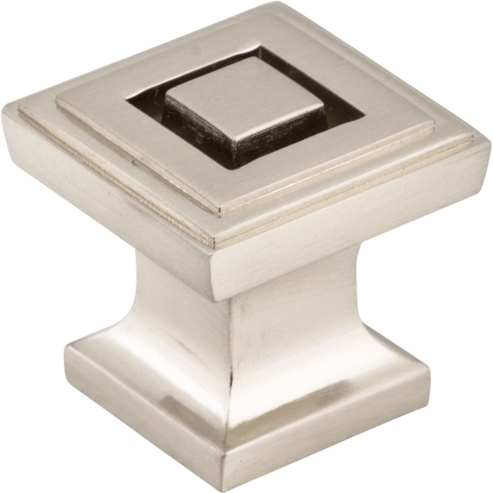 Jeffrey Alexander 585SN satin nickel cabinet knob