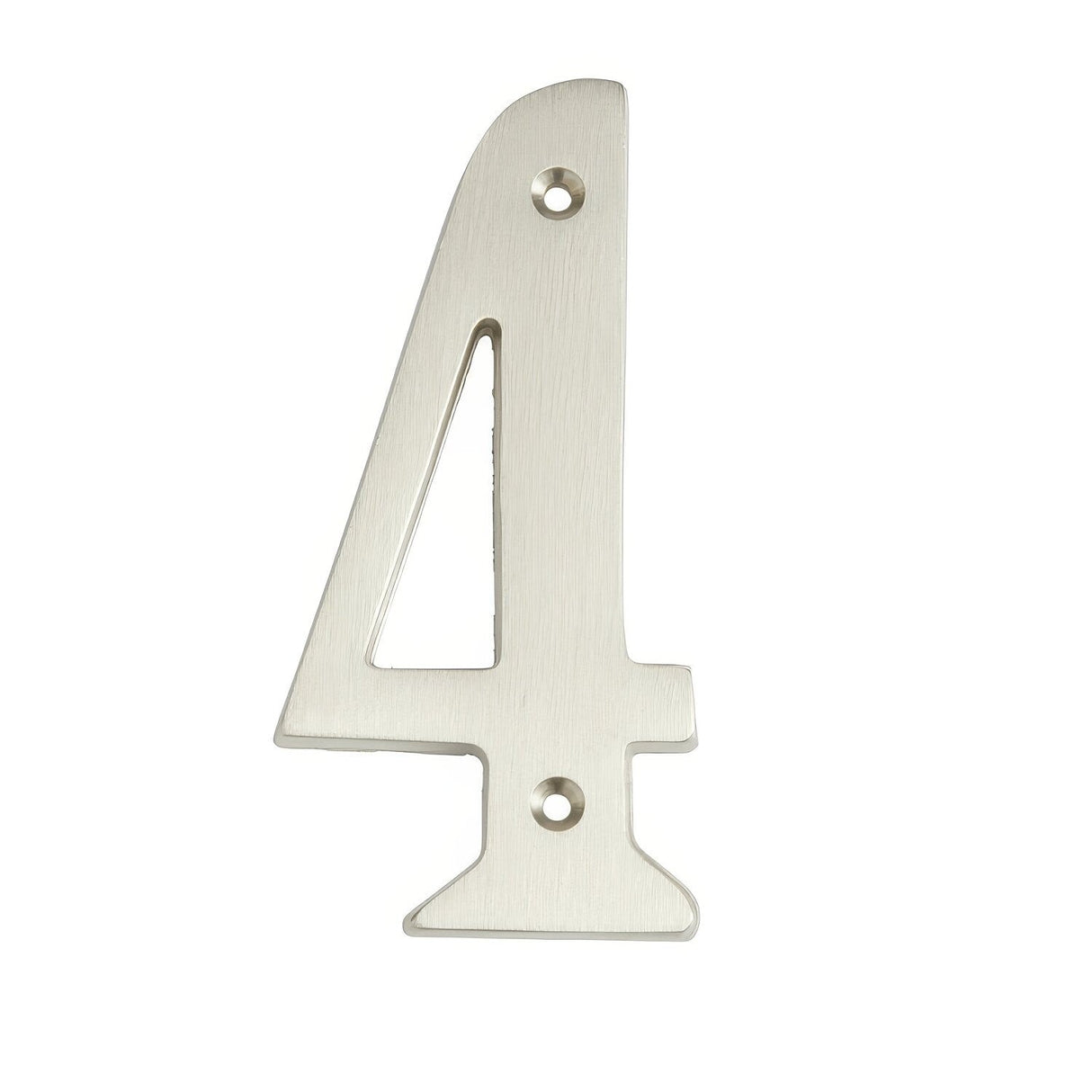 Better Home Products BHP-585SN house number in polished brass, additional view