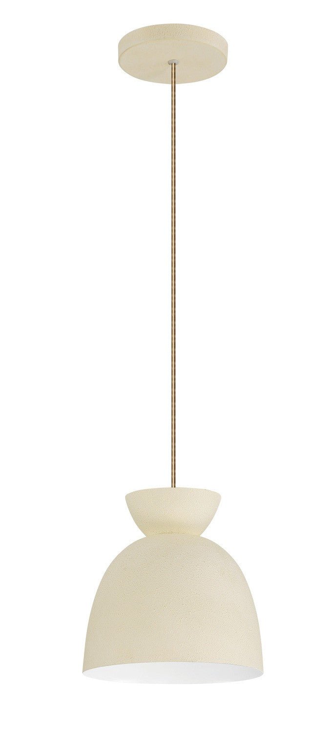 Craftmade 59191-CW cottage white mini pendant