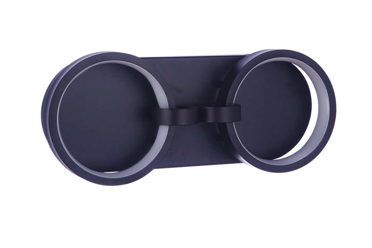Craftmade 59302-FB-LED flat black vanity