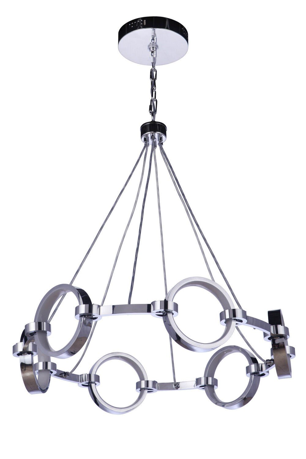 Craftmade 59326-CH-LED chrome chandelier
