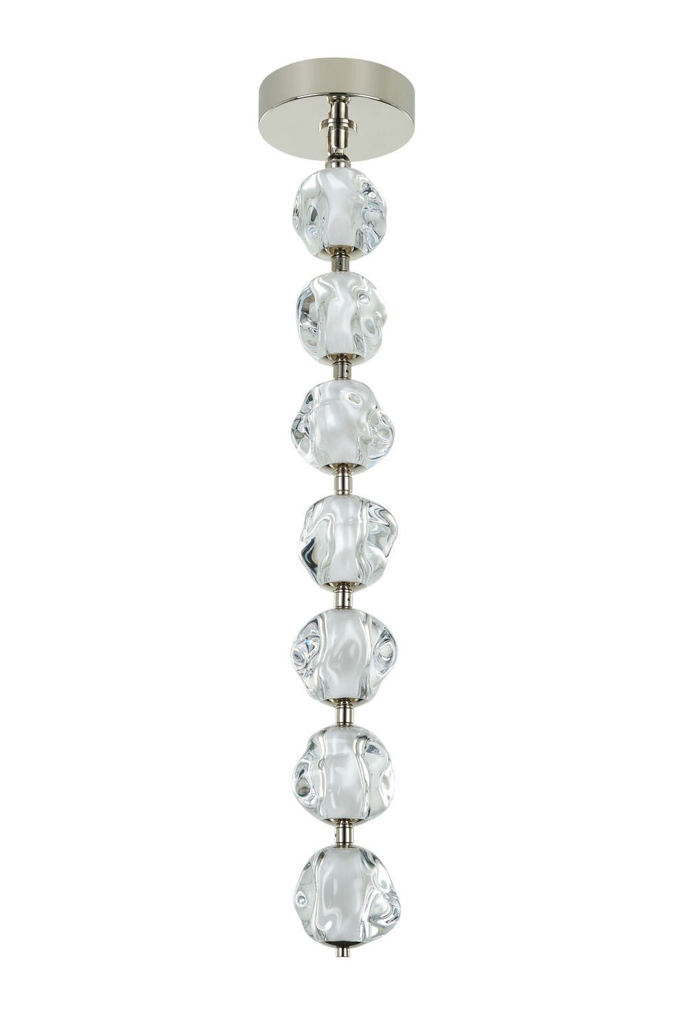Craftmade 59491-PLN-LED Jackie pendant in polished brass, additional view