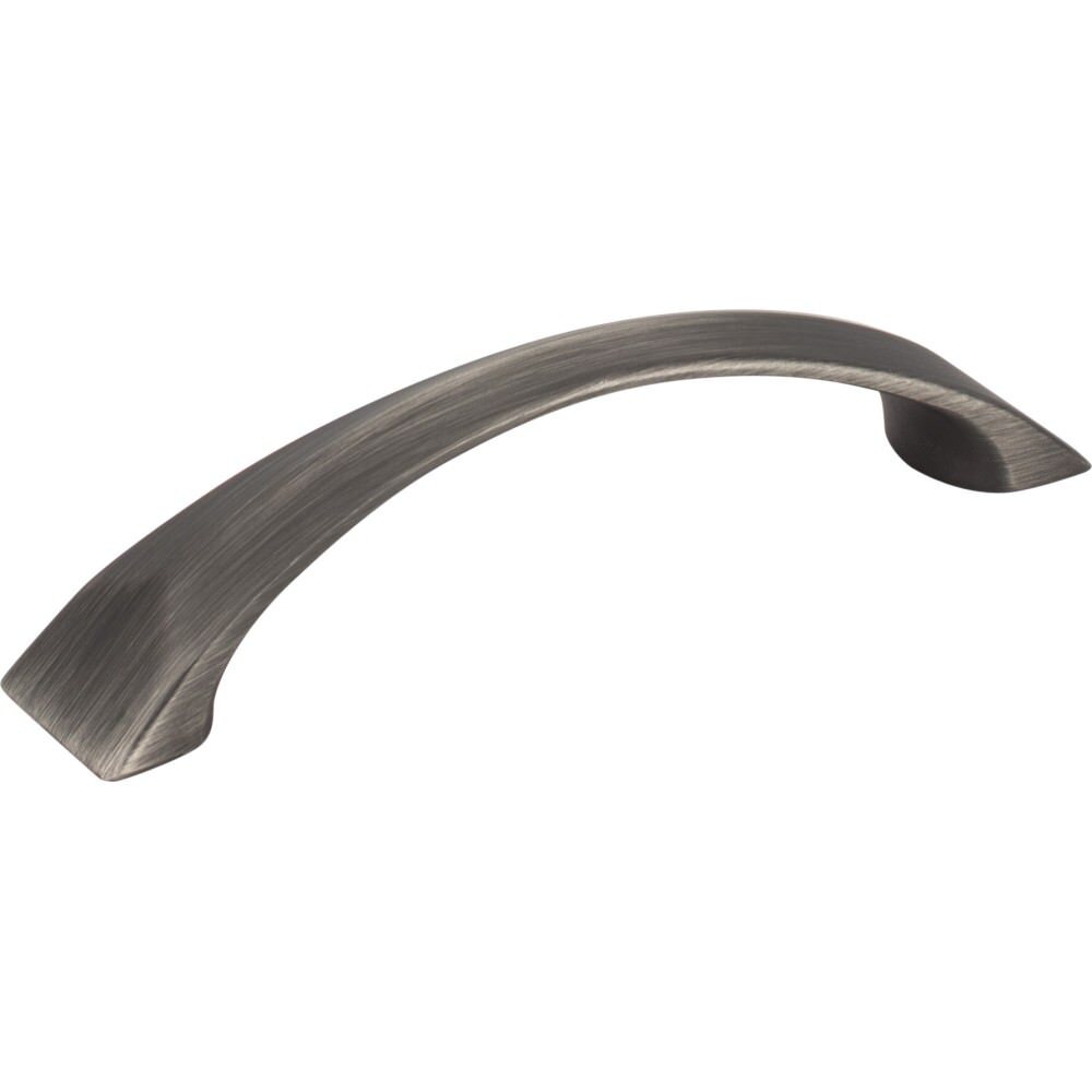 Jeffrey Alexander 595-96BNBDL brushed pewter cabinet drawer pull