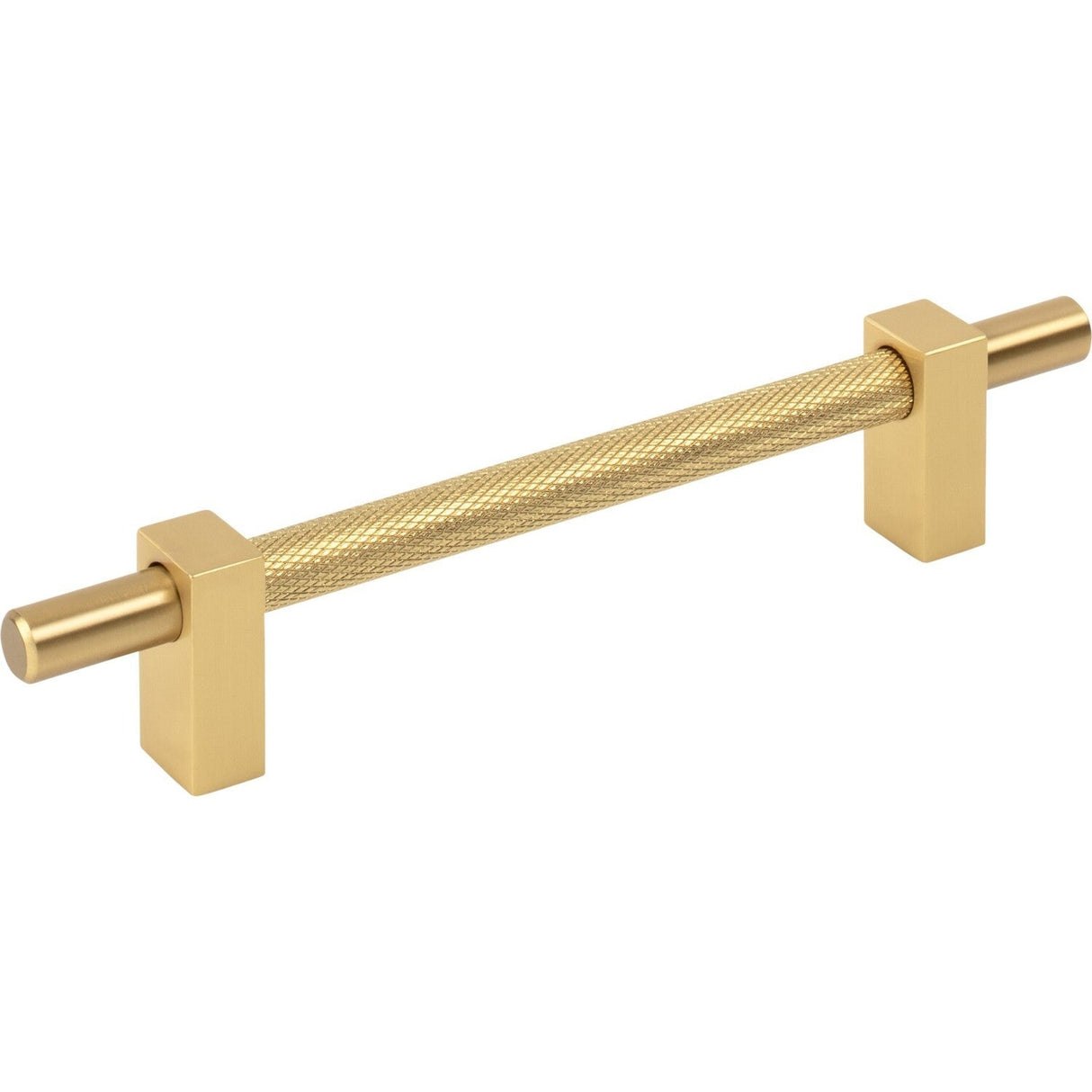 Jeffrey Alexander 598-128BG brushed gold cabinet drawer pull