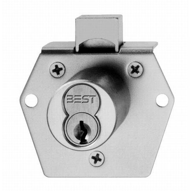 Best 5L7RD2626 satin chrome cabinet lock