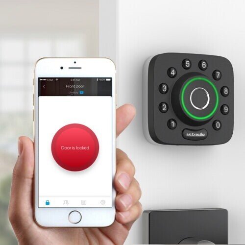 U-Tec Ultraloq U-BOLT-PRO-UB01 Bluetooth Enabled Fingerprint Smart Deadbolt