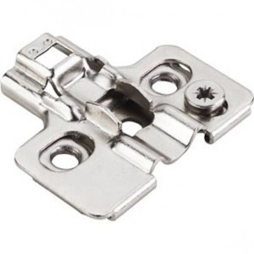 Hardware Resources 600.0R22.05 polished nickel cam adjustable plate for cabinet hinge