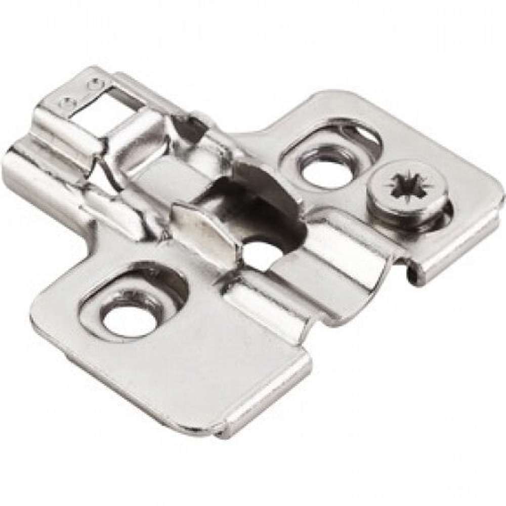Hardware Resources 600.0R24.05 polished nickel cam adjustable plate for cabinet hinge