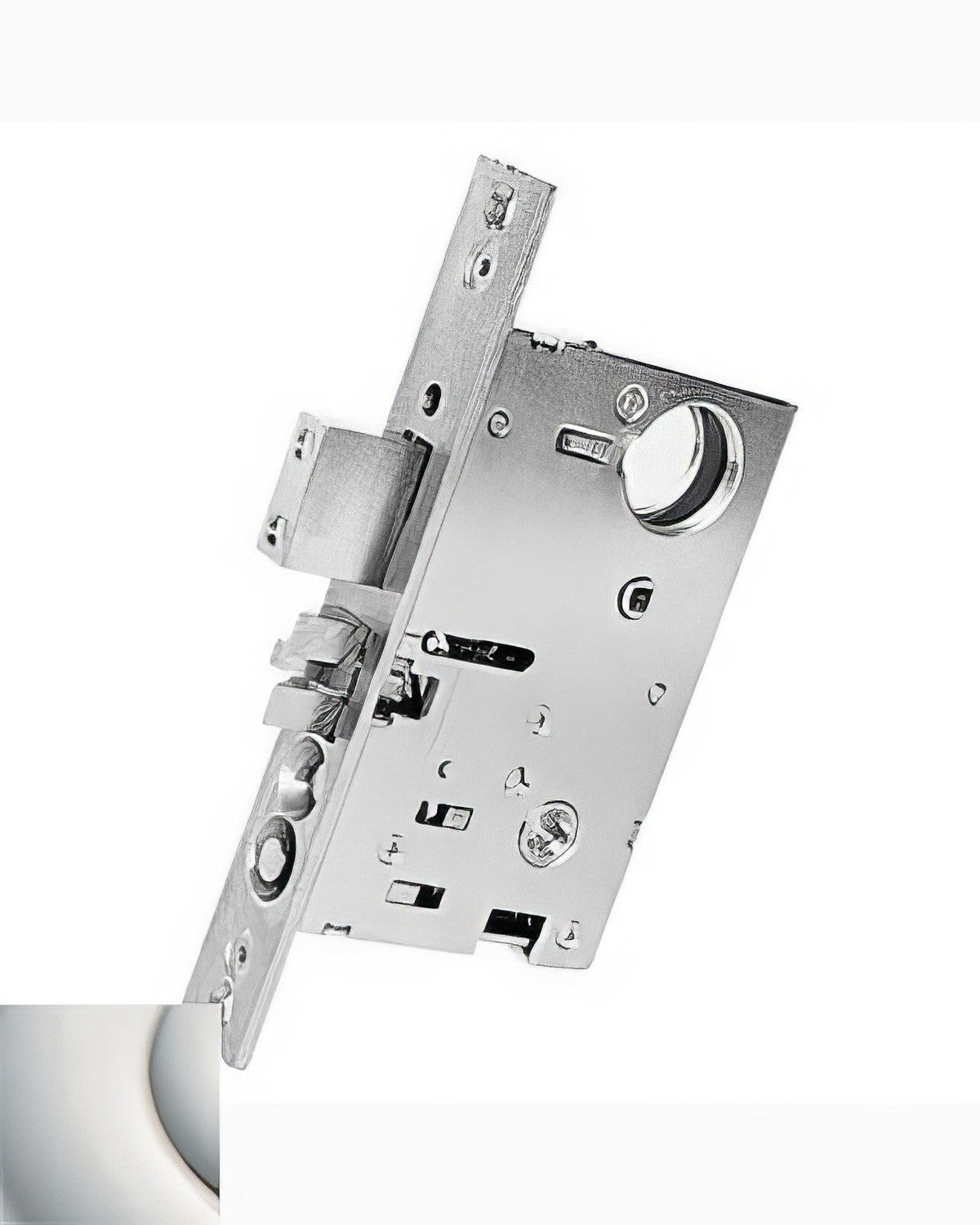 Baldwin 6001055RR lifetime polished nickel mortise lock