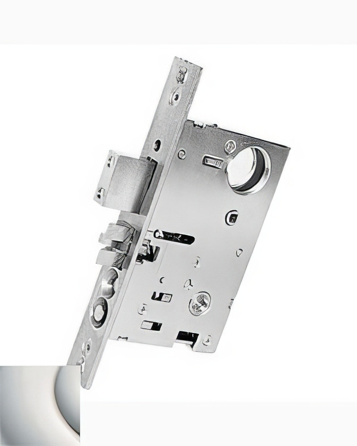 Baldwin 6010055RRLS lifetime polished nickel mortise lock