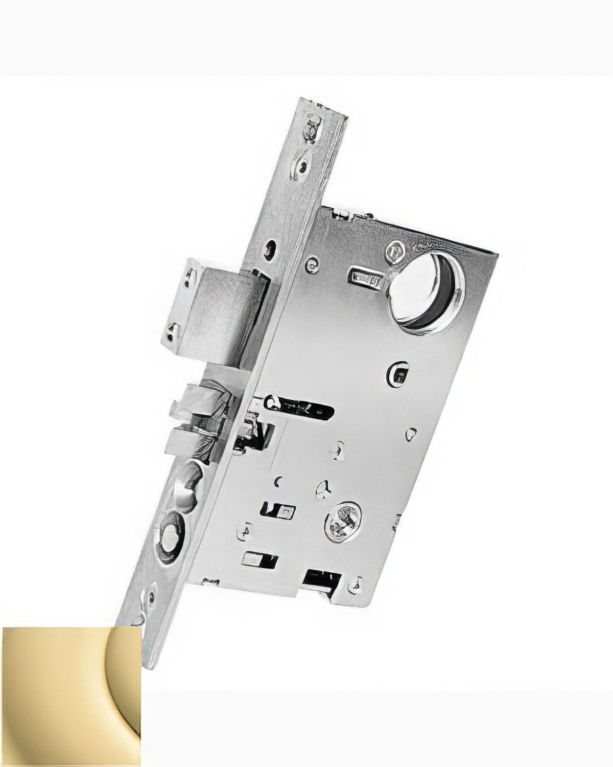 Baldwin 6020031RR non lacquered brass mortise lock