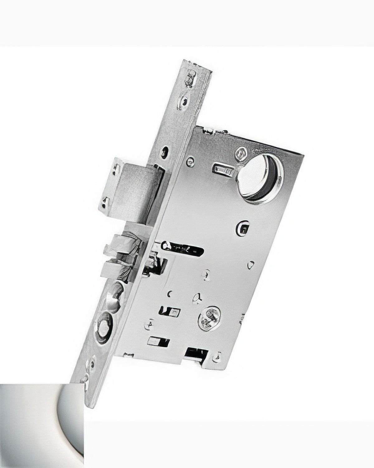 Baldwin 6020055RR lifetime polished nickel mortise lock