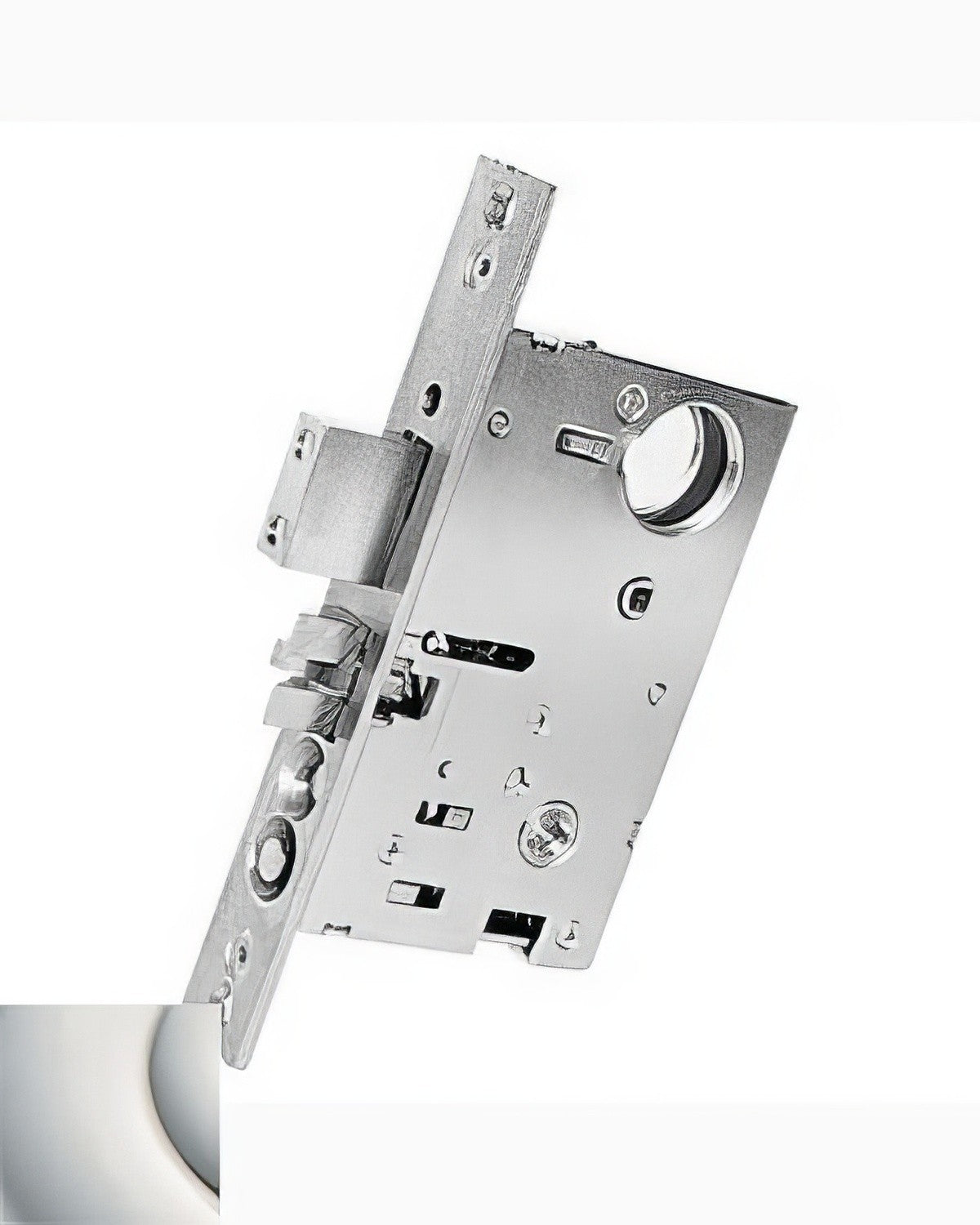 Baldwin 6051055RR lifetime polished nickel mortise lock
