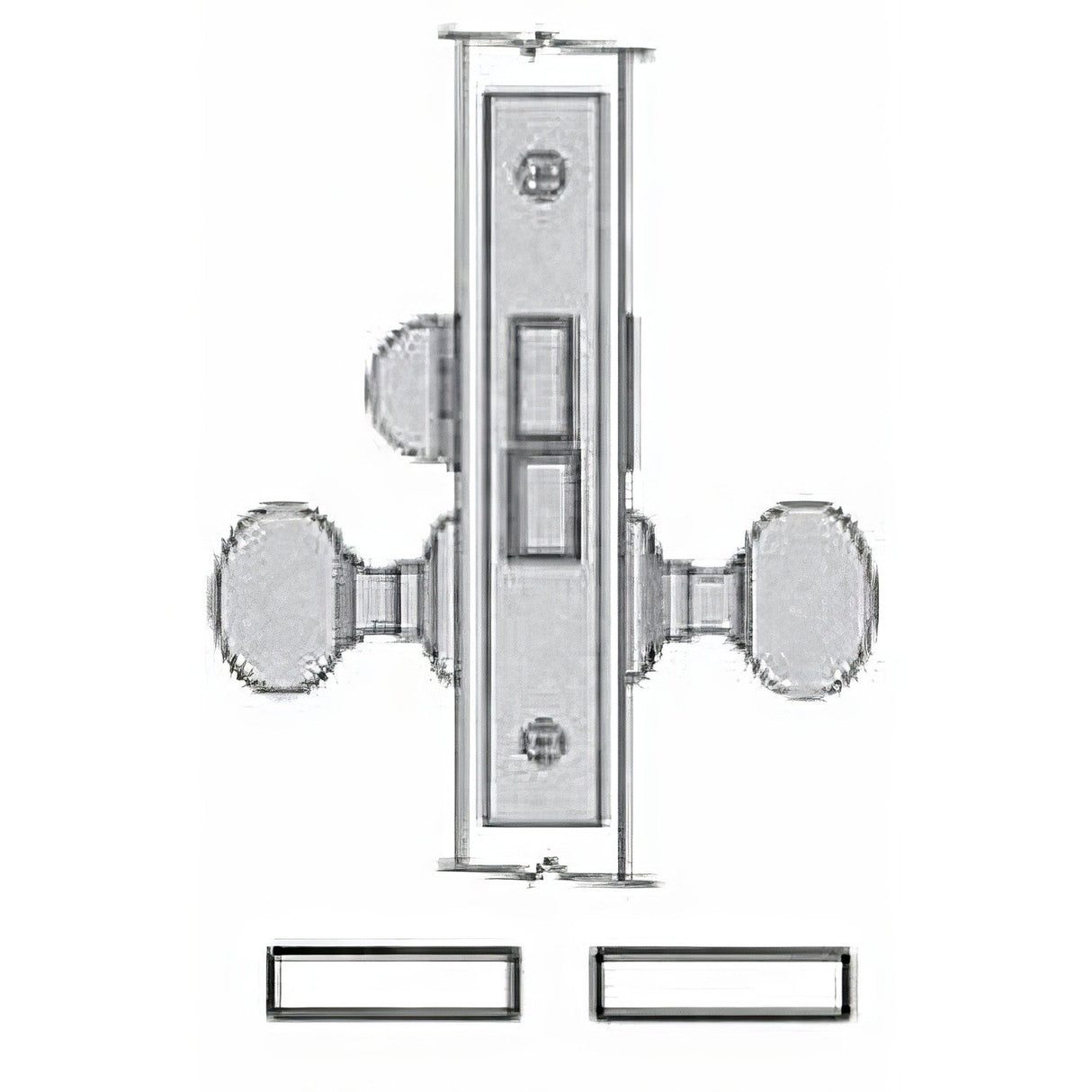 Baldwin 6055102L mortise lock, additional view