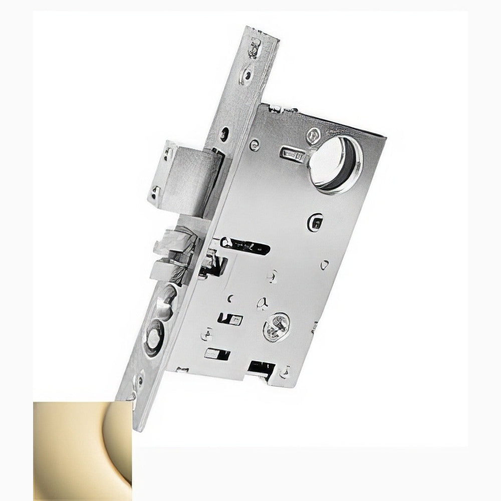 Baldwin 6070003LRLS lifetime polished brass mortise lock