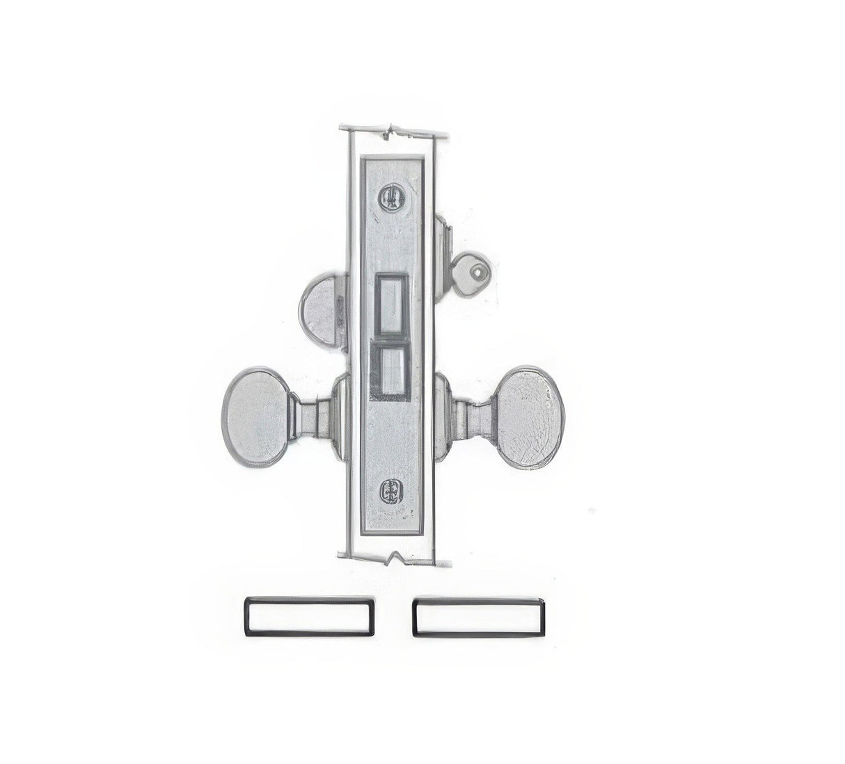Baldwin 6070003RLS lifetime polished brass mortise lock
