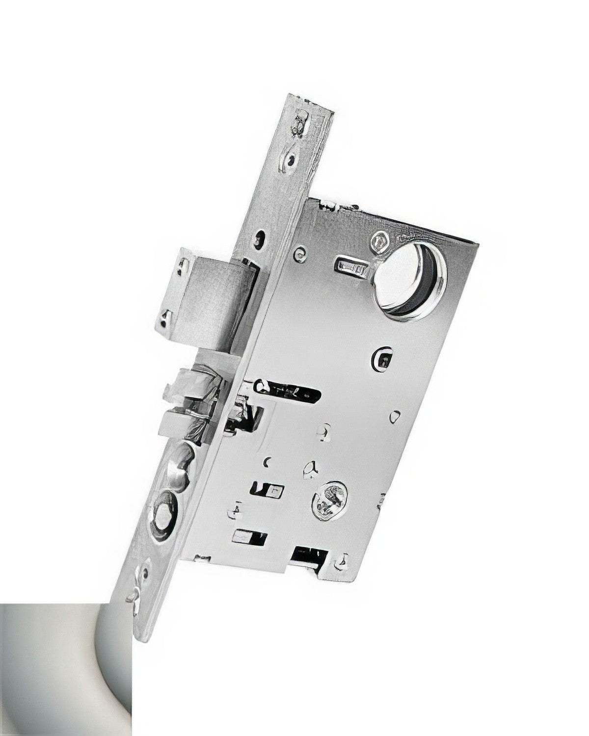 Baldwin 6100056RRLS lifetime satin nickel mortise lock