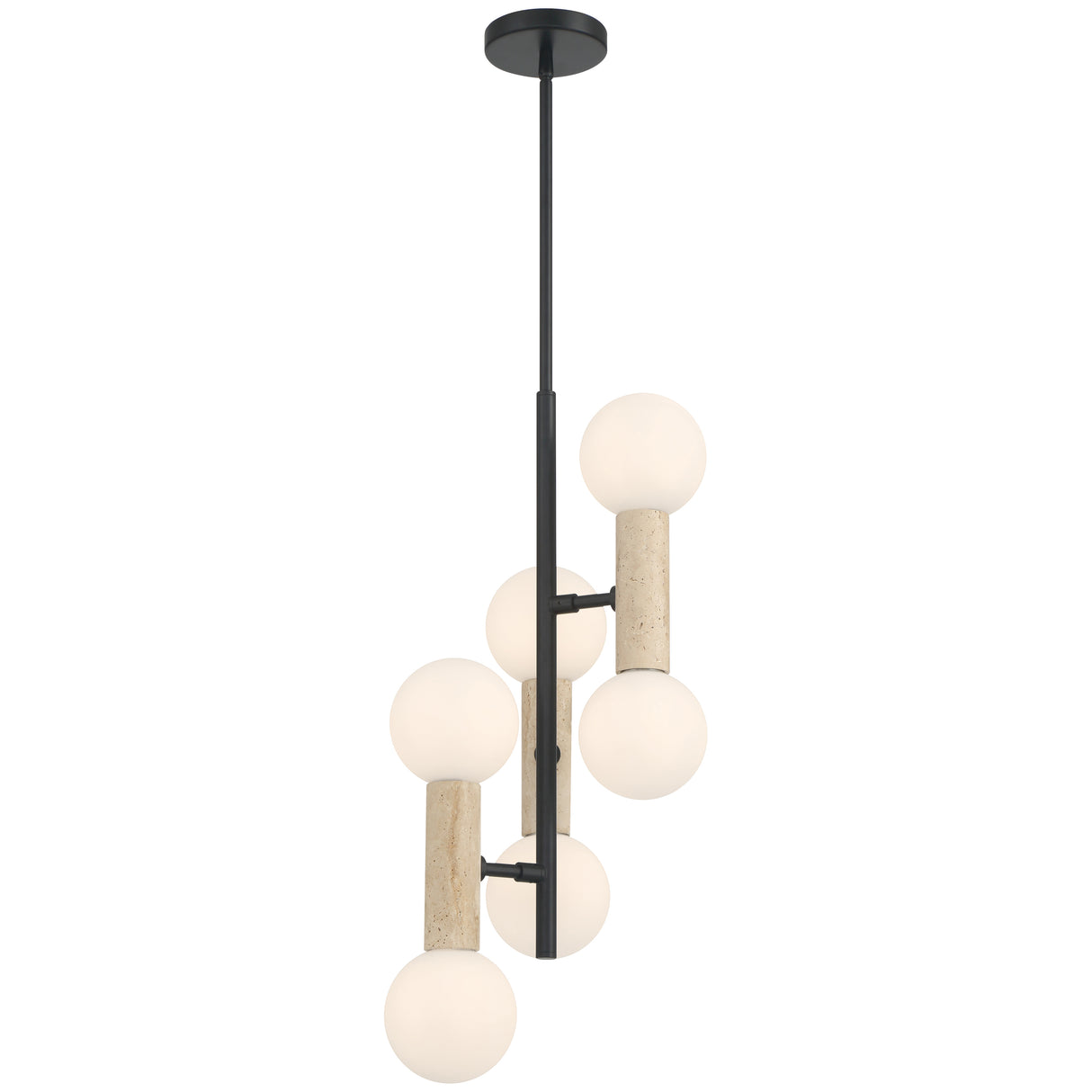 Access Lighting 61006-TRU/OPL 6 light pendant