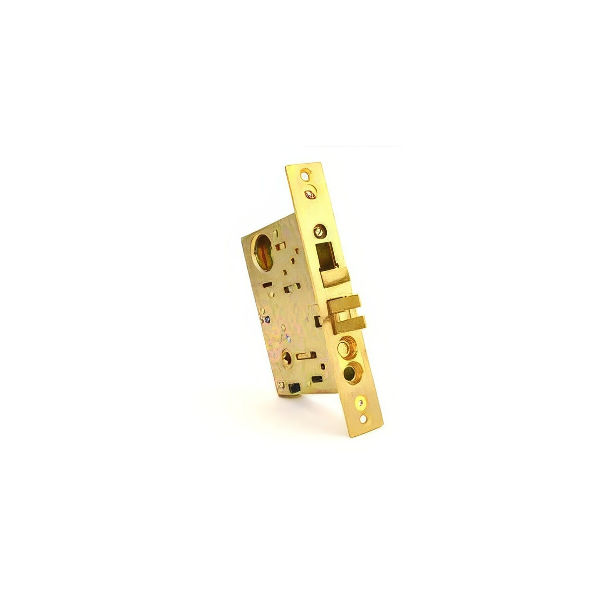 Baldwin 6130003LLS lifetime polished brass classroom mortise lock
