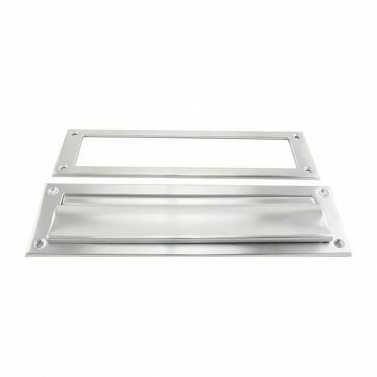 Ives 620B26D satin chrome letter box plate