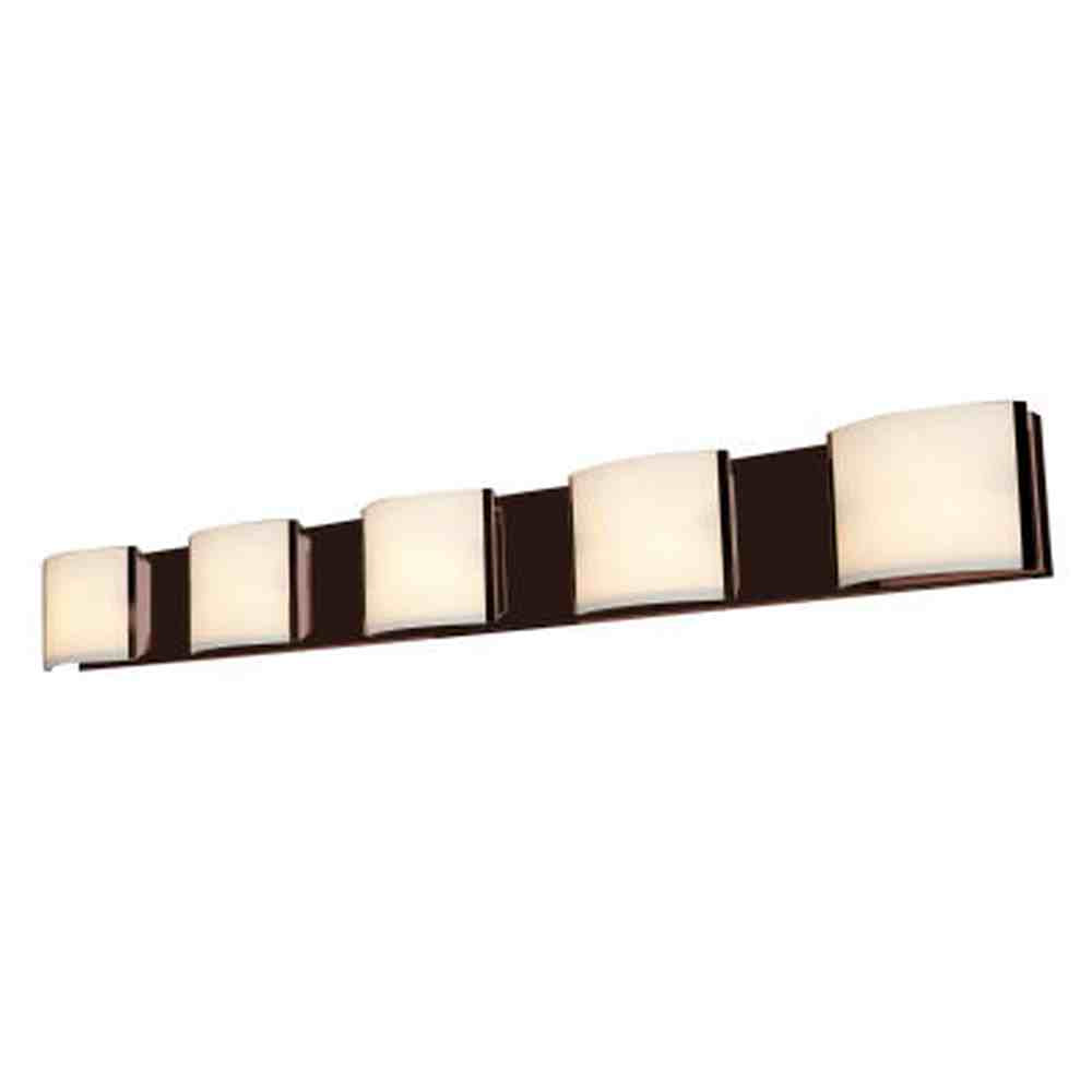 Access Lighting 62295LEDD-BRZ/OPL bronze vanity light
