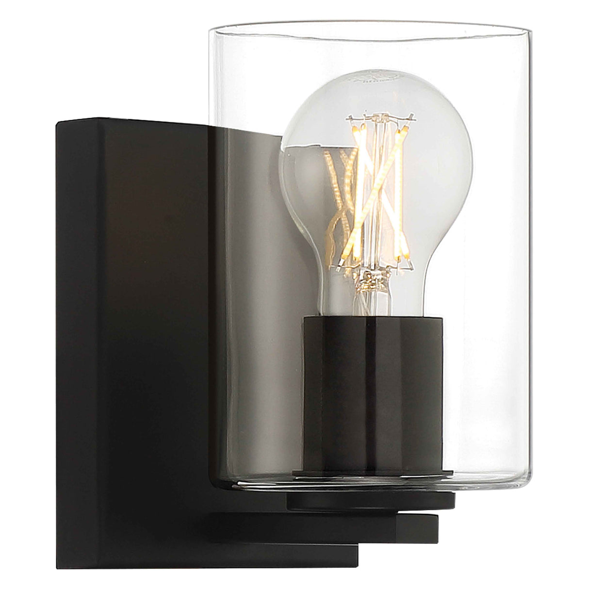 Access Lighting 62580LEDDLP-MBL/CLR 1 light led wall sconce & vanity